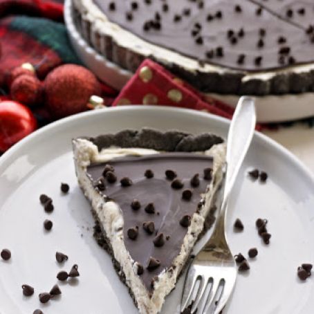 Chocolate Cannoli Tart
